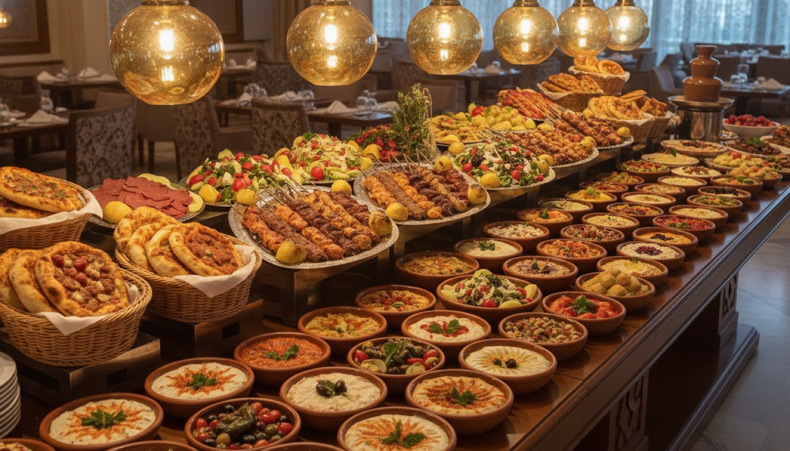 Švedski sto u turskom all inclusive hotelu