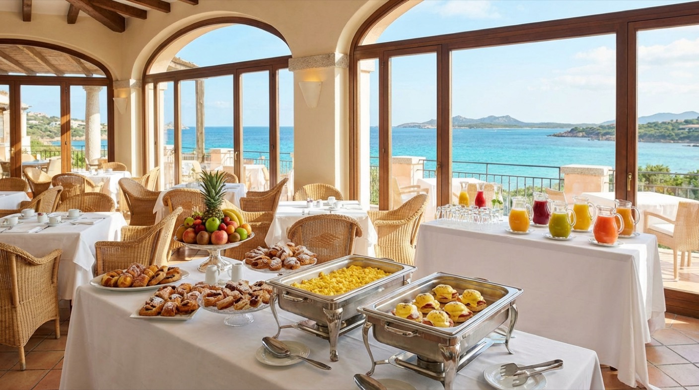 Hotelski bife za doručak u Crnoj Gori