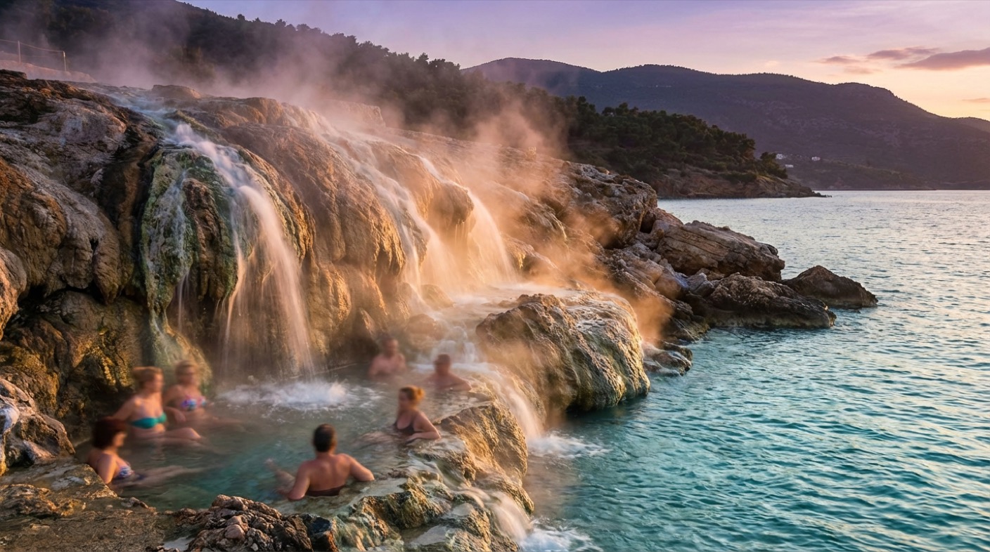 Edipsos, Evija – termalni raj koji Srbi još nisu otkrili